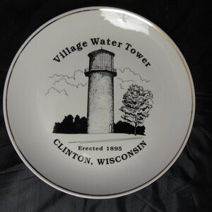 Hand painted plate